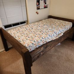 Homemade Twin Bed