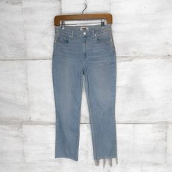 Paige Cindy Crop Jeans Light Blue