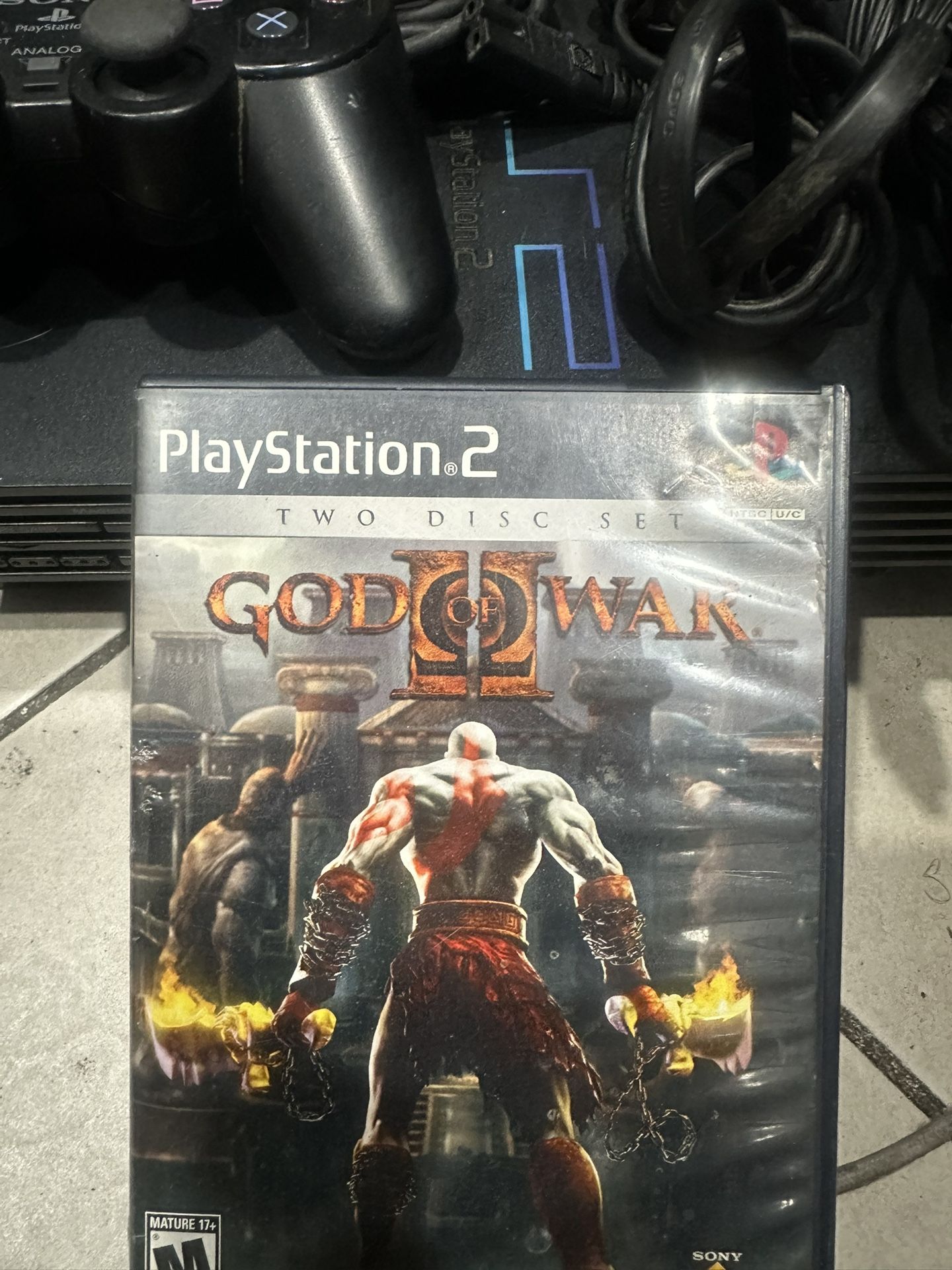 PS2 Fully Working With A Controller And God Of War 2