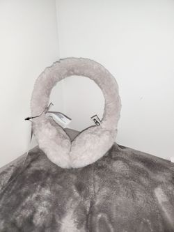 Faux Fur Earmuffs with Tags