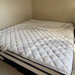 Cal King Beautyrest Recharge BR800F Mattress, Euro Plush + Protector ($400)