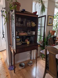 Antique china cabinet
