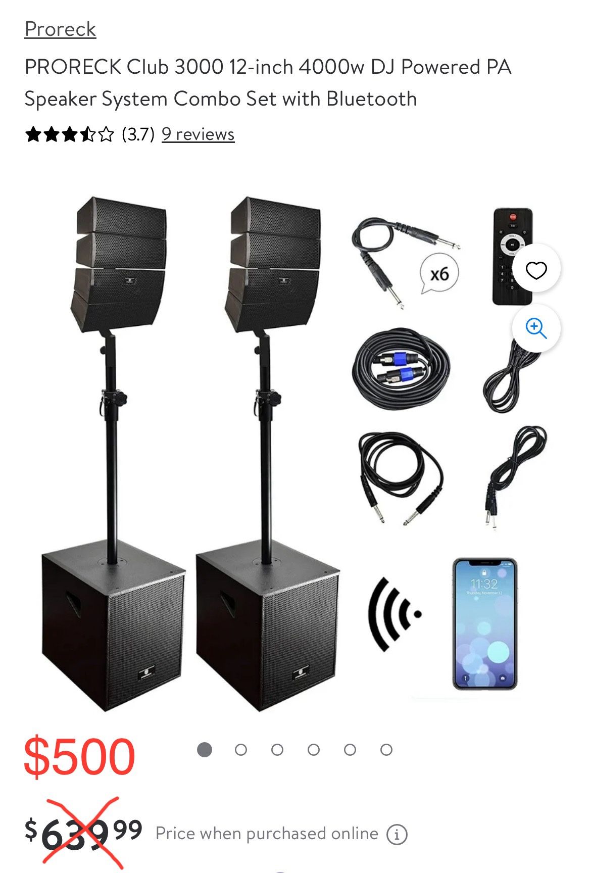 PA Speaker System 