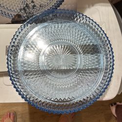 Diamond point hostess Plate
