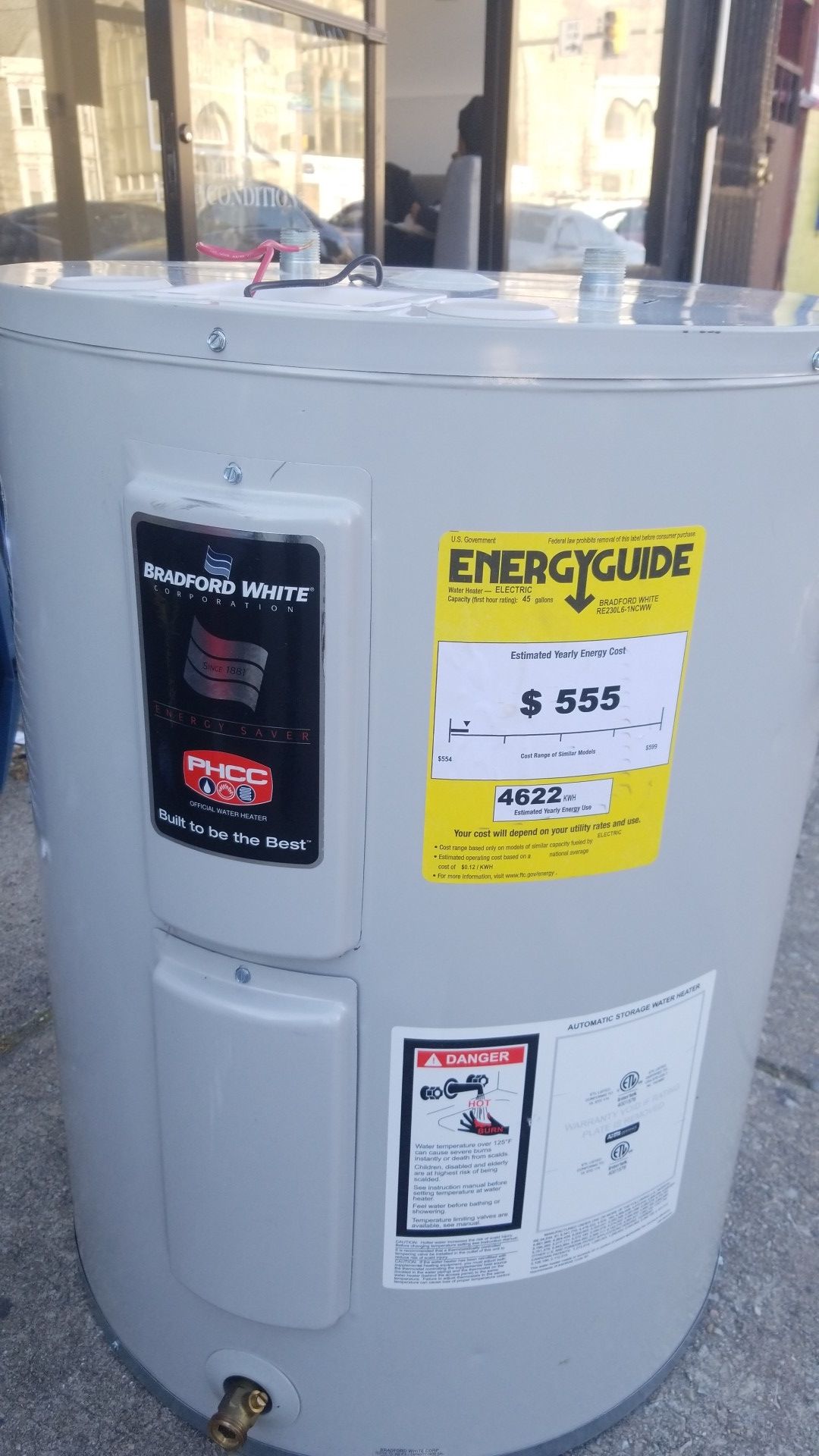 Electric water heater