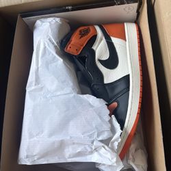 jordan 1 orange and black 