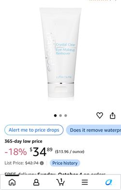 Epicuren Crystal Clear Eye Makeup Remover 2.5 fl oz