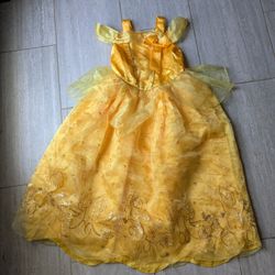 Belle Yellow Dress Size 9/10 Kids
