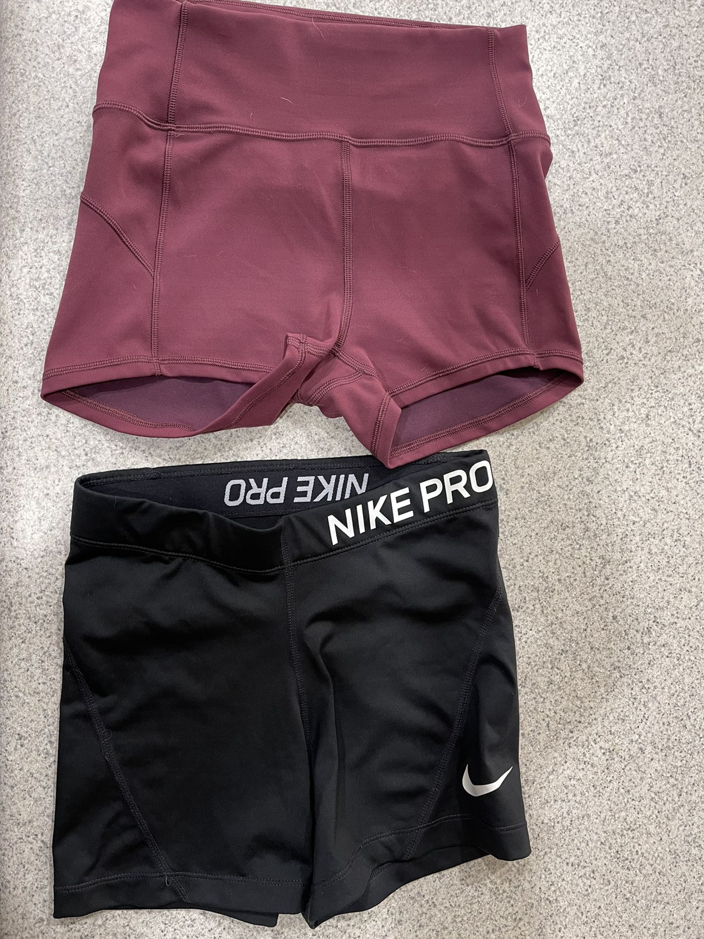 Nike And Lulumon Shorts