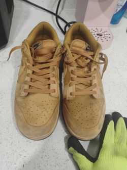 Wheat black nikes