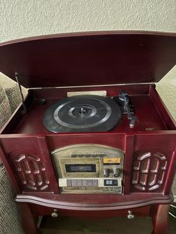 Vintage record player