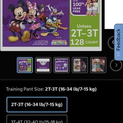 Huggies Pull-ups (2T-3T)