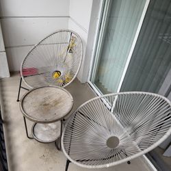 Outdoor chairs
