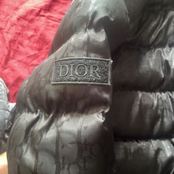 Dior puffer coat