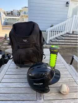 Rawlings Baseball Gear Set - Backpack Helmet Varo Trainer