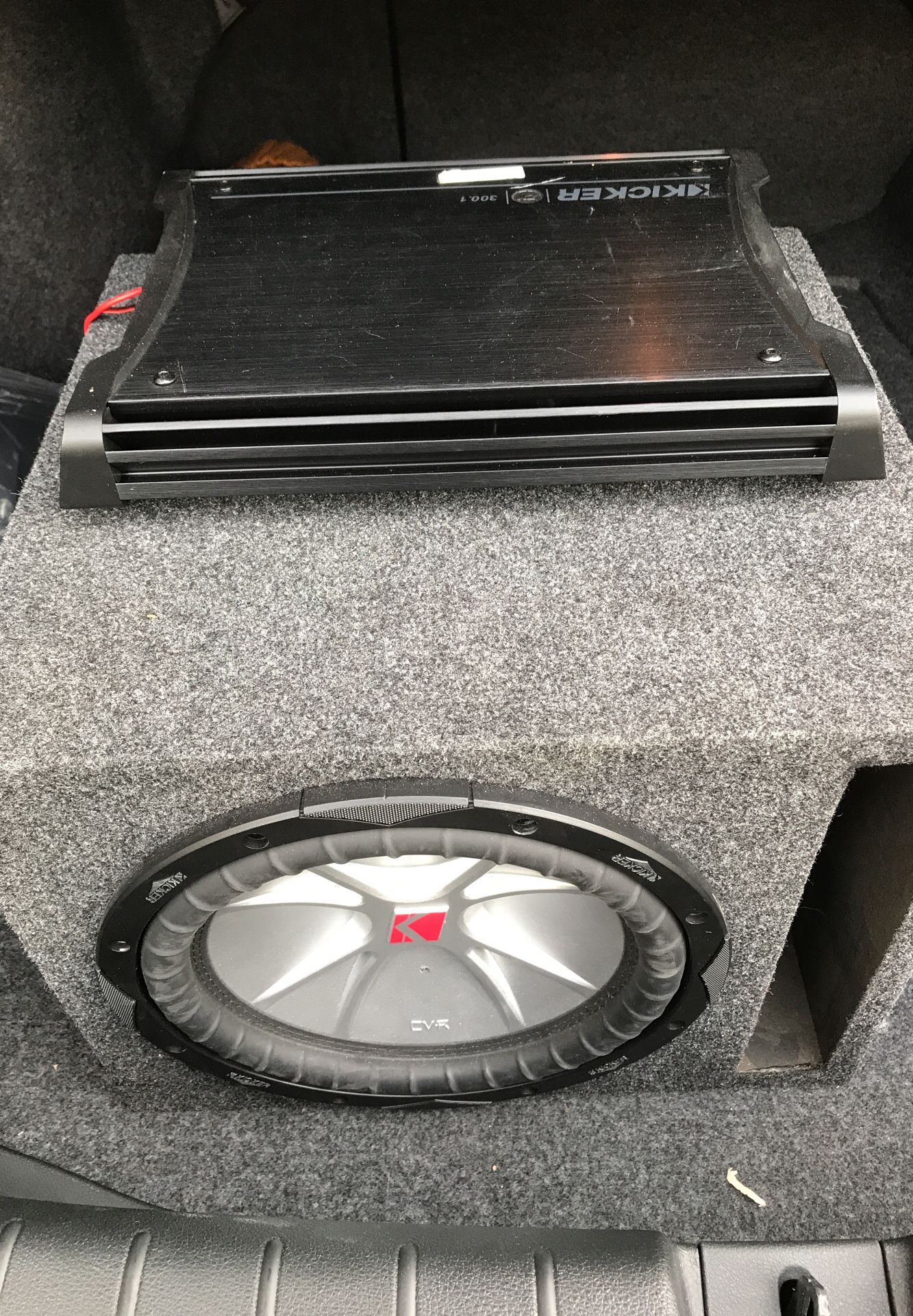Subwoofer 10” with amplifier