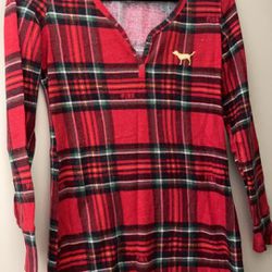 Pink Flannel Nightgown 