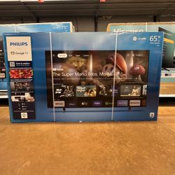 65” Philips Smart 4k Led Uhd Tv 