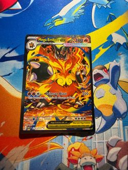 Mega Emboar ex Pokémon Card 273/217 ASC