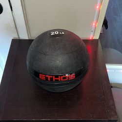 ETHOS 20 lb Slam Ball / Medicine Ball – Black