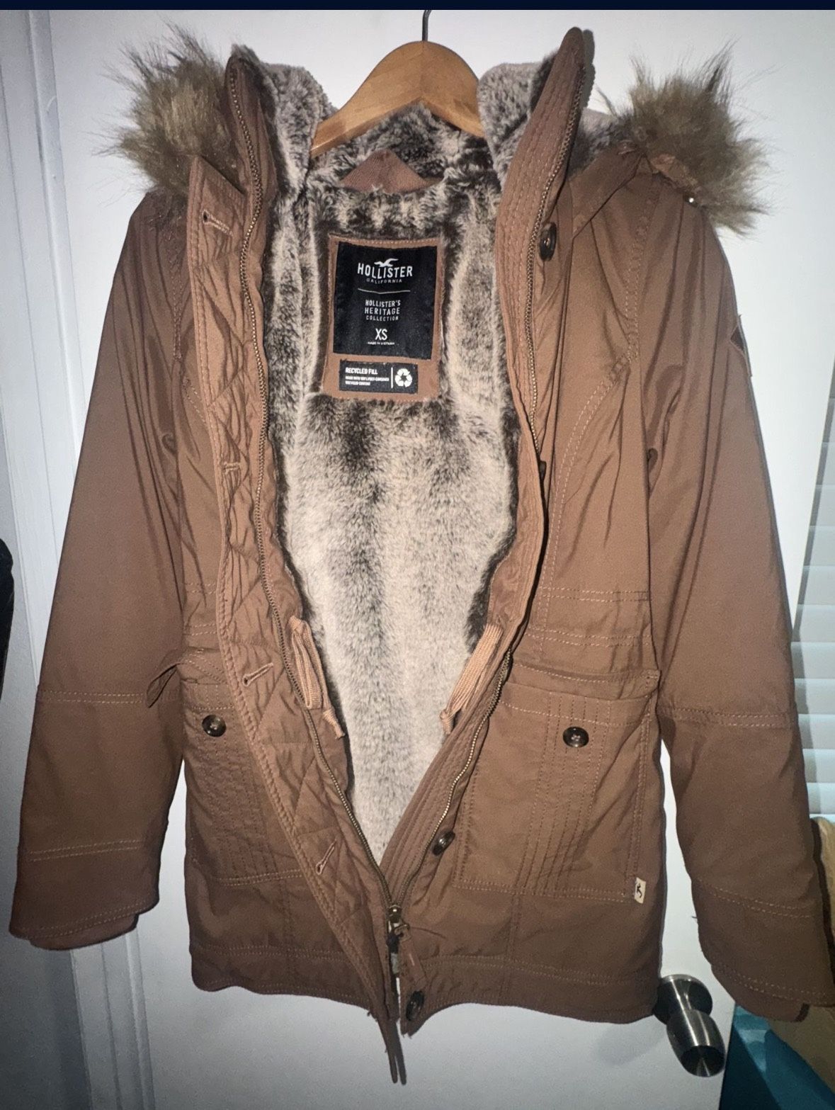 Hollister Winter Coat Size XS 