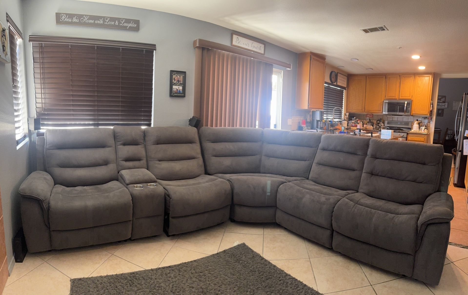 Gray Sectional Couch