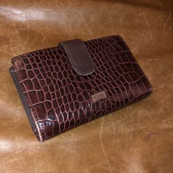 Rolf’s Genuine, leather ladies, brown wallet