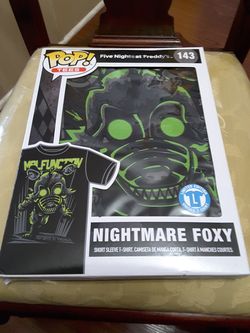 Pop tees: Nightmare Foxy Mens Shirt size Large