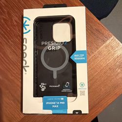 CASE For Apple iPhone 14 Pro Max By SPEC PRESIDIO 2 Grip Charcoal