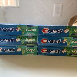 Crest toothpaste