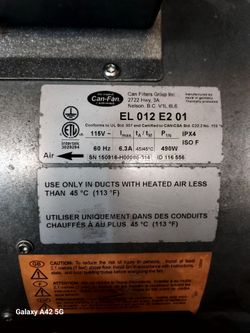 12" Can fan