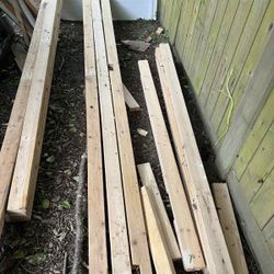  2x4 lumber and plywood
