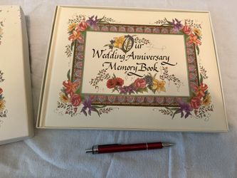 Wedding Anniversary Memory Book