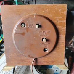 1950s Seth Thomas Electric Alarm Clock 