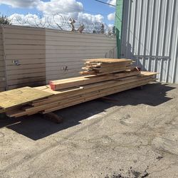 1/2 Priced Lumber, 2by 6” Douglas Fir