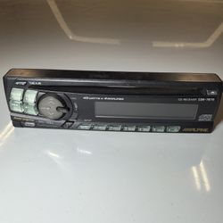 Alpine Car Stero Faceplate CDE-7870