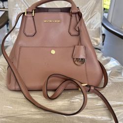 Michael Kors Saffiano Leather Satchel