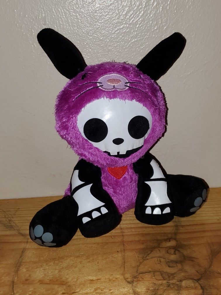 Vintage Jack In A Pink Cat Costume By Skelanimals! Excellent Condition!