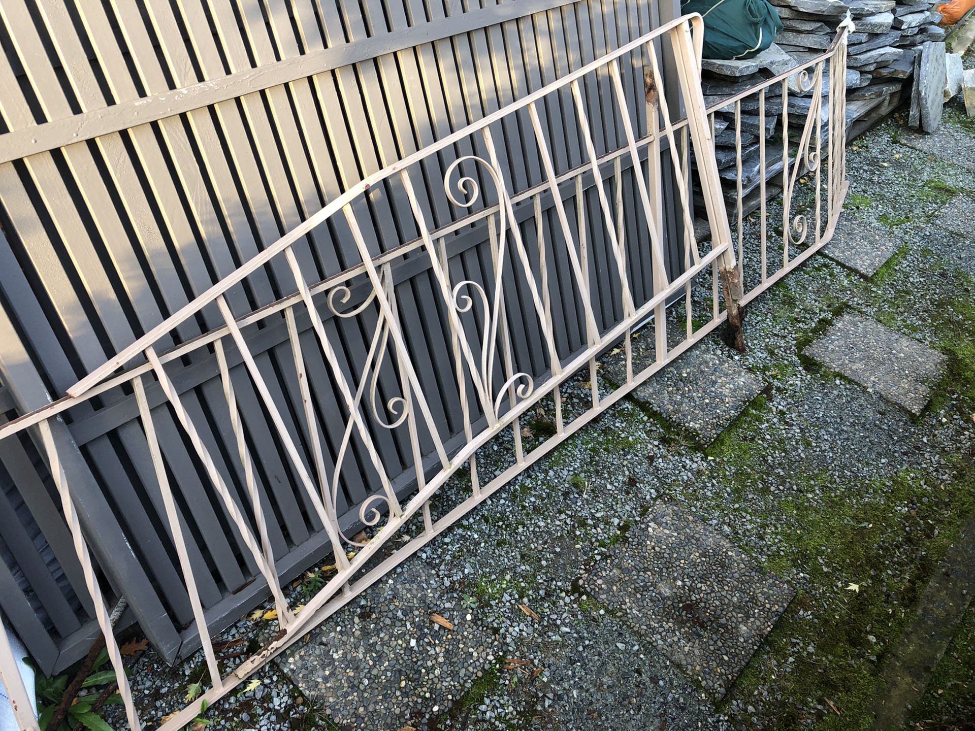 Free Wrought Iron Railings. First come first served. On street