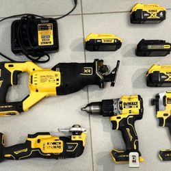 Complete DeWalt 20V XR tool set 