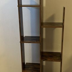Bookshelf with Drawer, Standing Wood Bookshelf, Standing Storage Rack for Books,Plants, Utility Organizer for Living Room, Bedroom Moving Sale