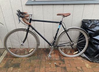 6KU Troy 16 Speed City Bicycle - Del Rey Blac