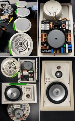 Speaker Craft in wall speakers.