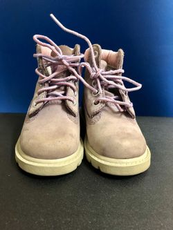 TIMBERLAND 6" PREMIUM WATERPROOF TODDLER BOOT ~ SIZE 5 ~ PURPLE