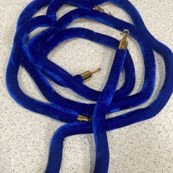 NOVELBEE  12pcs BLUE VEL FOR PARTY DECORATION 