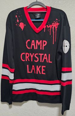 Camp Crystal Lake Hockey Jersey - Friday the 13th
Size Medium
Excellent condition
No rips or stains
Pre-owned
Like new
OBO