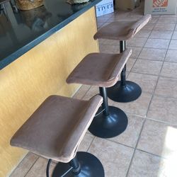 Adjustable Barstools Set of 3