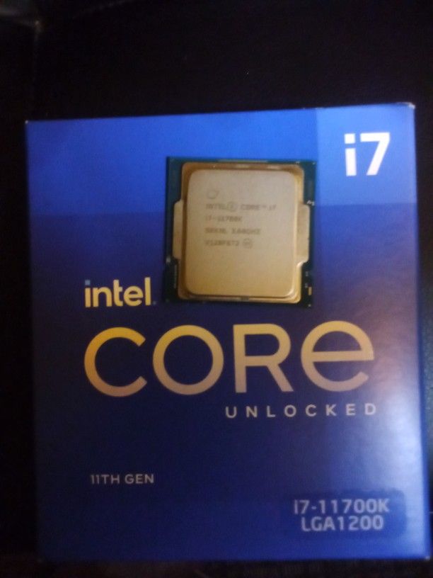 Intel I7-11700k 11gen 3.6 gz