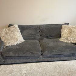 Large Two Seater Couch (Used-New) With Charging Port