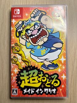 WarioWare move it for Nintendo switch